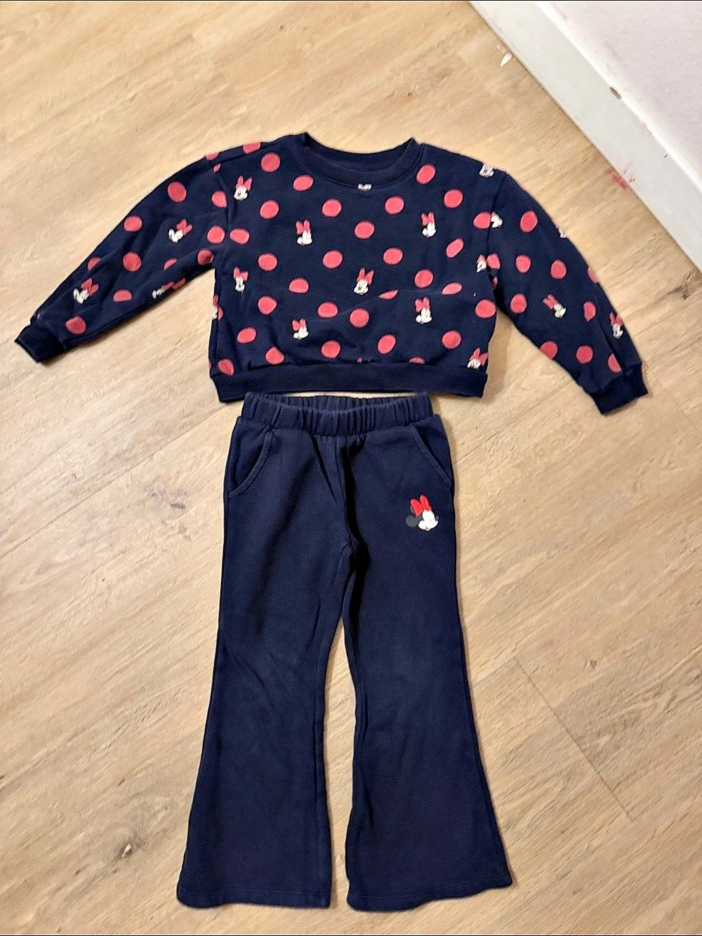 Gap Disney Minnie Mouse Minnie Mouse Polka Dot Set Size 5T